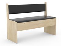 Produktbild: Holz Eckbank Sitzbank Bank Truhe Esal Breite 110cm