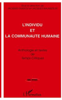 Produktbild: L'individu et la Communaut&eacute; Humaine