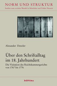 Produktbild: &Uuml;ber den Schriftalltag im 18. Jahrhundert