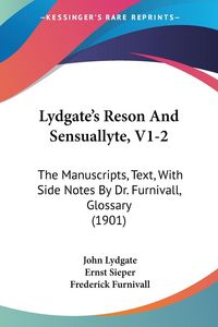 Produktbild: Lydgate's Reson And Sensuallyte, V1-2
