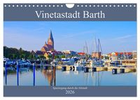 Produktbild: Vinetastadt Barth - Spaziergang durch die historische Stadt (Wandkalender 2026 DIN A4 quer), CALVENDO Monatskalender