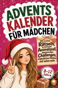 Produktbild: Adventskalender f&uuml;r M&auml;dchen von 8-12 Jahren