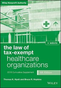 Produktbild: Hyatt, T: Law of Tax-Exempt Healthcare Organizations, 2018 S