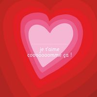 Produktbild: Je t'aime cooooooomme &ccedil;a ! - illustr&eacute; par Adrienne Barman