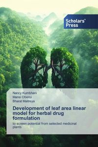 Produktbild: Development of leaf area linear model for herbal drug formulation