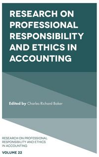 Produktbild: Research on Professional Responsibility and Ethics in Accounting