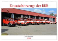 Produktbild: Einsatzfahrzeuge der DDR (Wandkalender 2026 DIN A2 quer), CALVENDO Monatskalender