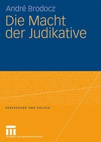 Produktbild: Die Macht der Judikative