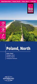 Produktbild: Reise Know-How Landkarte Polen, Nord | Poland, North (1:350.000)