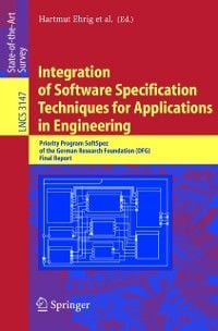 Produktbild: Integration of Software Specification Techniques for Applications in Engineering