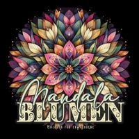 Produktbild: Mandala Blumen Malbuch f&uuml;r Erwachsene