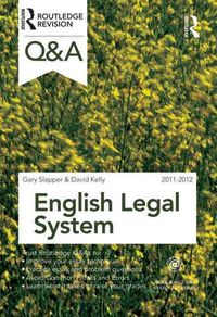 Produktbild: Q&A English Legal System
