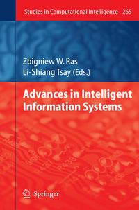 Produktbild: Advances in Intelligent Information Systems