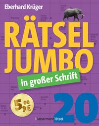 Produktbild: Rätseljumbo in großer Schrift 20