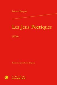 Produktbild: Les Jeus Poetiques (1610)