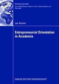 Produktbild: Entrepreneurial Orientation in Academia