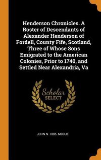 Produktbild: Henderson Chron a Roster Of De