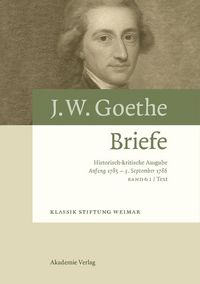 Produktbild: Anfang 1785 - 3. September 1786