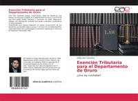 Produktbild: Exenci&oacute;n Tributaria para el Departamento de Oruro