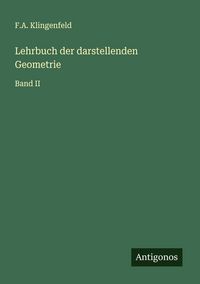 Produktbild: Lehrbuch der darstellenden Geometrie