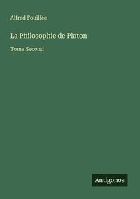 Produktbild: La Philosophie de Platon