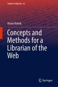 Produktbild: Concepts and Methods for a Librarian of the Web