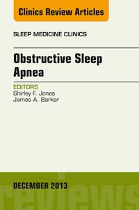 Produktbild: Obstructive Sleep Apnea, An Issue of Sleep Medicine Clinics