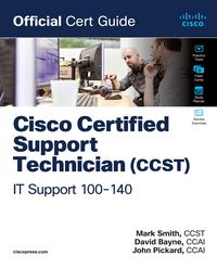 Produktbild: Cisco Certified Support Technician (CCST) IT Support - 100-140 Official Cert Guide