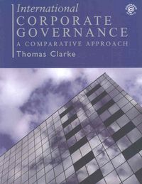 Produktbild: International Corporate Governance: A Comparative Approach