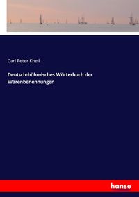 Produktbild: Deutsch-b&ouml;hmisches W&ouml;rterbuch der Warenbenennungen