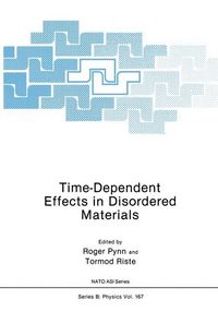 Produktbild: Time-Dependent Effects in Disordered Materials