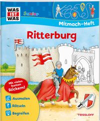 Produktbild: WAS IST WAS Junior Mitmach-Heft Ritterburg