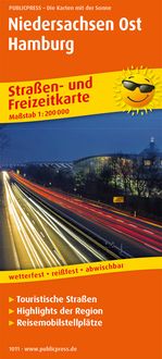Bild vom Artikel Niedersachsen-Ost, Hamburg. Straßen- und Freizeitkarte 1 : 200 000 vom Autor 