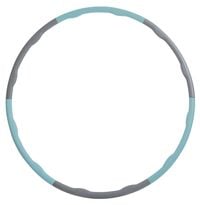 Produktbild: FITNESS-HOOP mit Massagewellen, grey-skyblue, &Oslash; 100cm