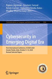Produktbild: Cybersecurity in Emerging Digital Era