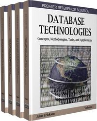 Produktbild: Database Technologies: Concepts, Methodologies, Tools, and Applications