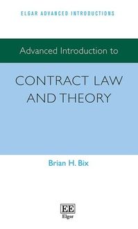 Produktbild: Advanced Introduction to Contract Law and Theory