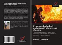 Produktbild: Program dochodze&iquest; po&iquest;arowych pierwszego stopnia