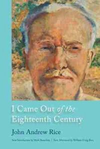 Produktbild: I Came Out of the Eighteenth Century