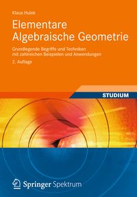 Produktbild: Elementare Algebraische Geometrie
