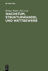 Produktbild: Wachstum, Strukturwandel und Wettbewerb