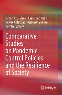 Produktbild: Comparative Studies on Pandemic Control Policies and the Resilience of Society