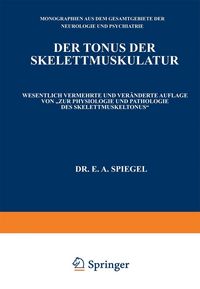 Produktbild: Der Tonus der Skelettmuskulatur