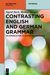 Produktbild: Contrasting English and German Grammar