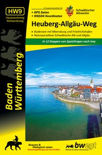 Produktbild: Heuberg-Allg&auml;u-Weg HW9 - Bodensee, Naturparadiese Schw&auml;bische Alb und Allg&auml;u
