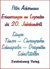 Produktbild: Erinnerungen an Legenden des 20. Jahrhunderts