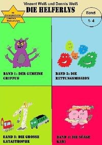 Produktbild: Die Helferlys Band 1-4
