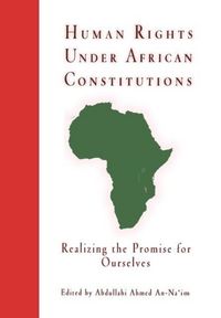 Produktbild: Human Rights Under African Constitutions