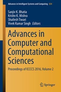 Produktbild: Advances in Computer and Computational Sciences