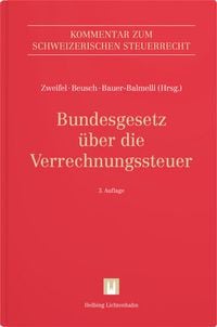 Produktbild: Bundesgesetz &uuml;ber die Verrechnungssteuer